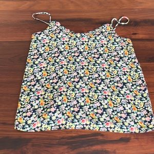 Loft outlet floral tank